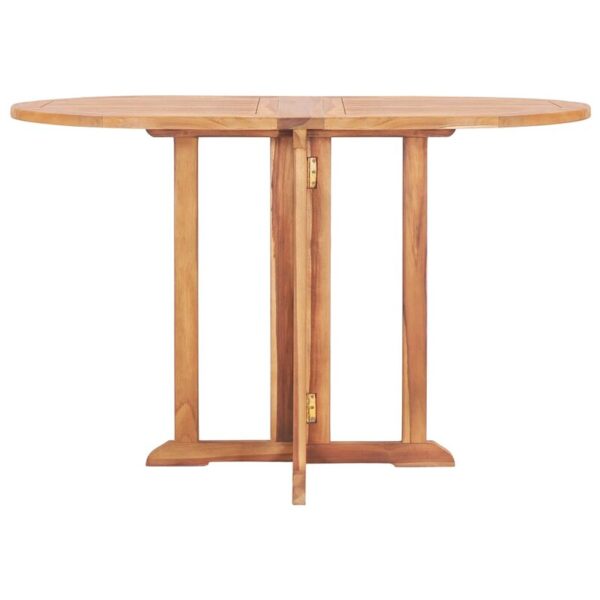 Teak Fliptop Outdoor Buffet & Console Table - Image 3