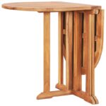 Teak Fliptop Outdoor Buffet & Console Table - Image 7
