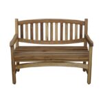 Teak Outdoor Bench - Image 8