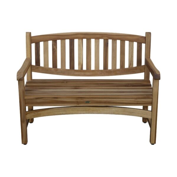 Teak Outdoor Bench - Image 8