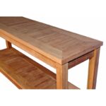 Teak Outdoor Buffet & Console Table - Image 3