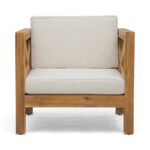 Teak Patio Chair with Cushions