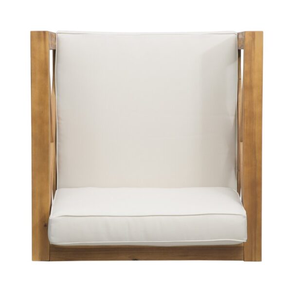Teak Patio Chair with Cushions - Image 6