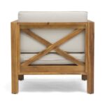 Teak Patio Chair with Cushions - Image 7