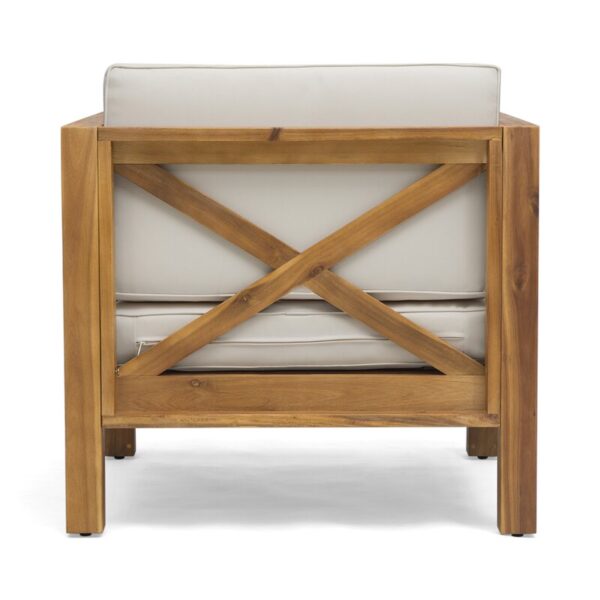 Teak Patio Chair with Cushions - Image 7