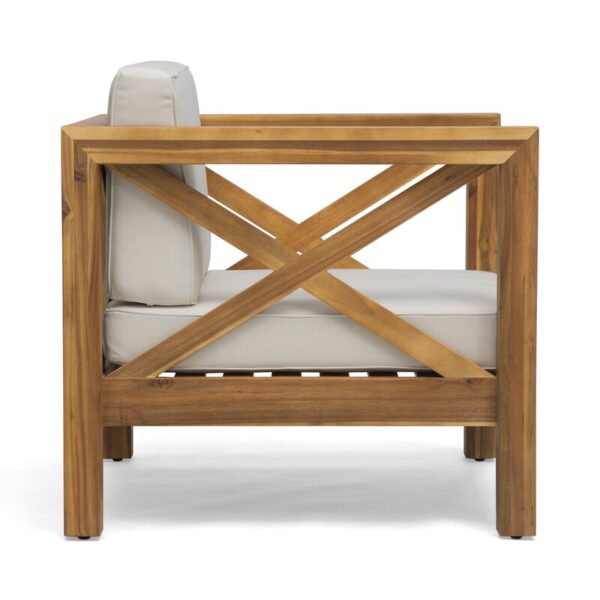 Teak Patio Chair with Cushions - Image 8