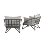 Teddi Patio Chair with Cushions (Set of 2) - Image 3