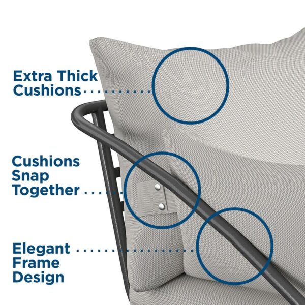 Teddi Patio Chair with Cushions (Set of 2) - Image 8