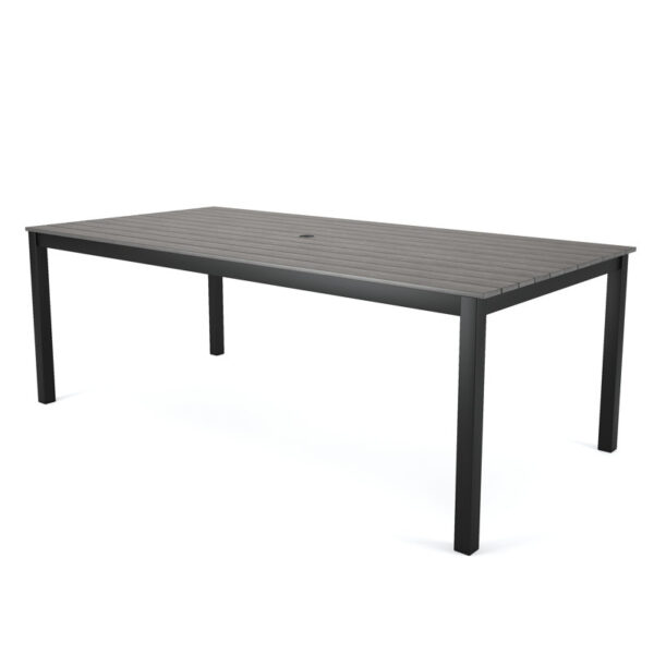 Tekeisha Outdoor Patio Rectangle Dining Table - Image 4
