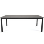 Tekeisha Outdoor Patio Rectangle Dining Table - Image 5