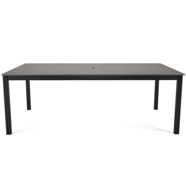 Tekeisha Outdoor Patio Rectangle Dining Table - Image 5