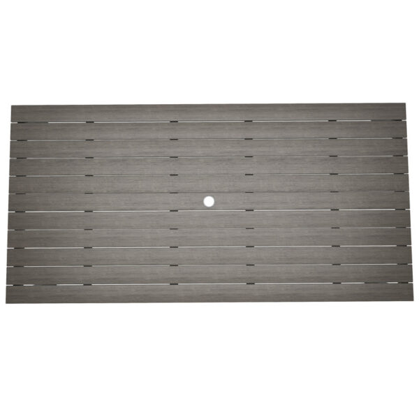 Tekeisha Outdoor Patio Rectangle Dining Table - Image 6