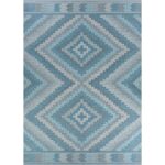 Temple Cloud Blue/Gray Indoor/Outdoor Rug