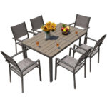 Theanna Rectangular 6 - Person 59.06'' Long Dining Set