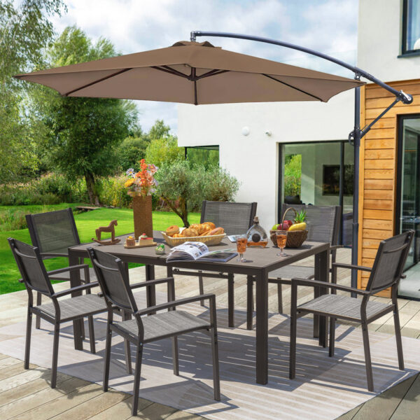 Theanna Rectangular 6 - Person 59.06'' Long Dining Set - Image 3