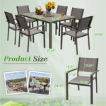 Theanna Rectangular 6 - Person 59.06'' Long Dining Set - Image 7
