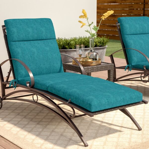 Three Posts™ Outdoor Seat/Back Cushion 24'' W x 72'' D - Image 2