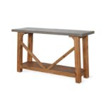 Thursten Concrete Outdoor Buffet & Console Table