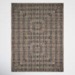 Tiza Brown/Black Indoor/Outdoor Rug