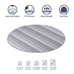 Tollett Blue Indoor/Outdoor Rug - Image 7