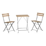 Tomiye Square 2 - Person Outdoor Dining Set - Image 3