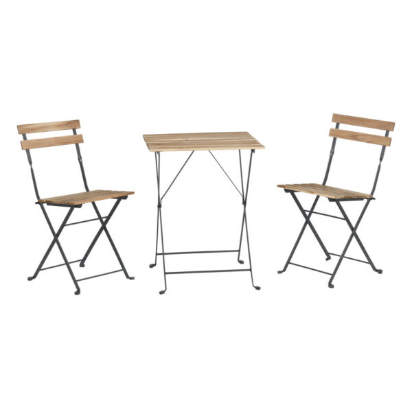 Tomiye Square 2 - Person Outdoor Dining Set - Image 3