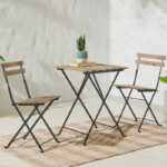 Tomiye Square 2 - Person Outdoor Dining Set - Image 4