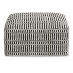 Trautman Outdoor Ottoman with Cushion - Image 2