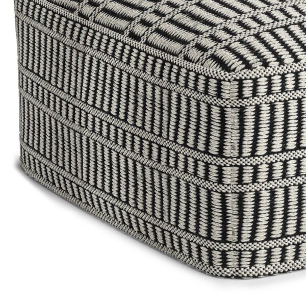 Trautman Outdoor Ottoman with Cushion - Image 5