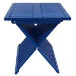 Treyton Acacia Fliptop Outdoor Side Table