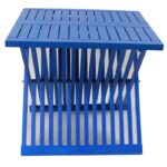 Treyton Acacia Fliptop Outdoor Side Table - Image 5