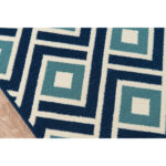 Turnbow Blue Indoor/Outdoor Rug - Image 4