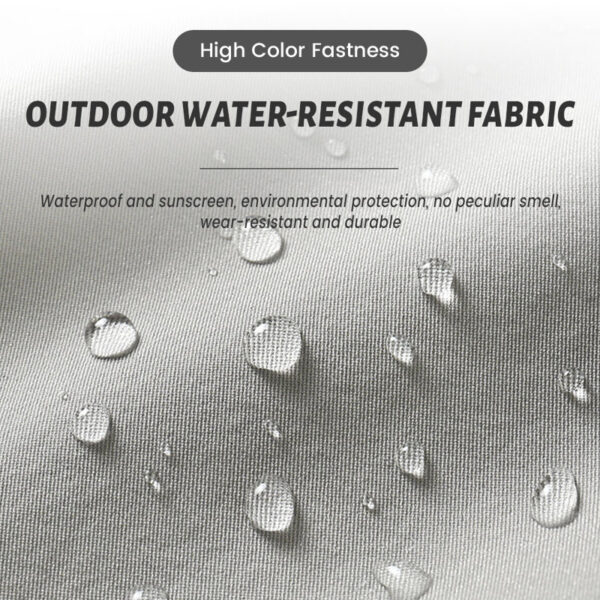 Two-Piece Set Of Multifunctional Outdoor Ottomans With Cushions - Image 6