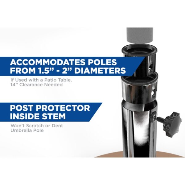 US Weight 80 Pound Free Standing Umbrella Base - Image 2