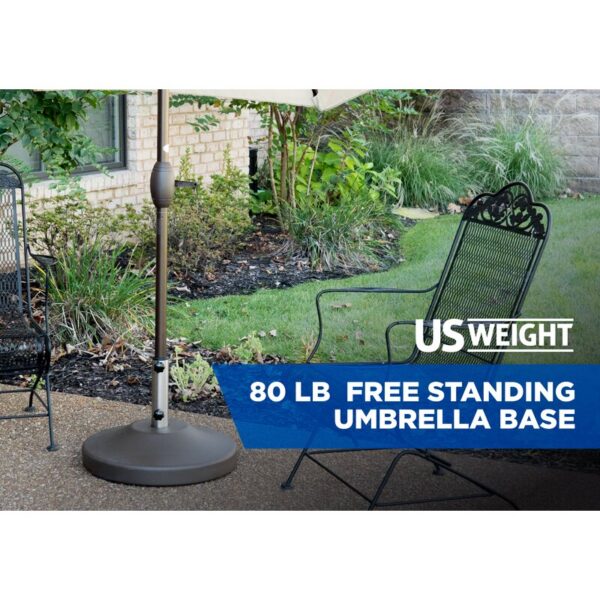 US Weight 80 Pound Free Standing Umbrella Base - Image 3