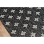 Umbria Charcoal Indoor/Outdoor Rug - Image 3