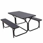 Vancouver Rectangular 4 - Person Outdoor Dining Set - Image 2