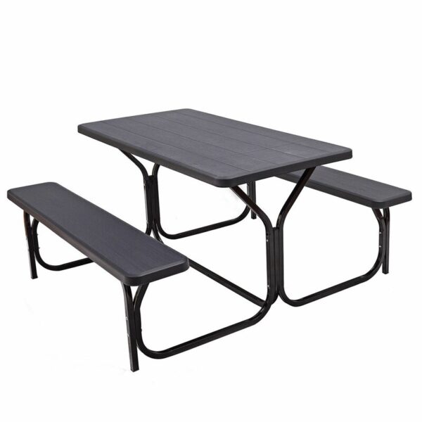 Vancouver Rectangular 4 - Person Outdoor Dining Set - Image 2