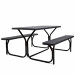 Vancouver Rectangular 4 - Person Outdoor Dining Set - Image 5