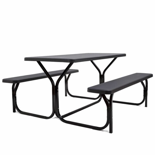 Vancouver Rectangular 4 - Person Outdoor Dining Set - Image 5