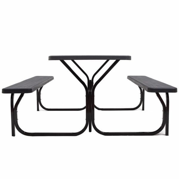 Vancouver Rectangular 4 - Person Outdoor Dining Set - Image 7