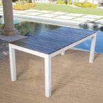 Veronica Espresso Outdoor Dining Table - Image 7