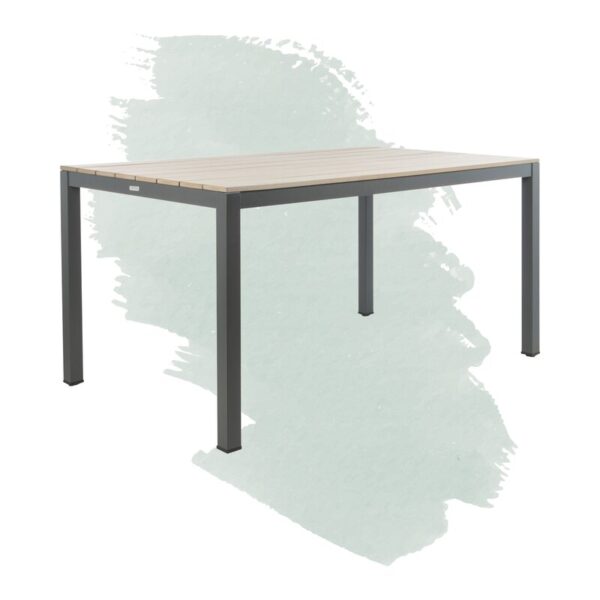 Vicente Wood Outdoor Dining Table - Image 4
