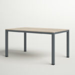 Vicente Wood Outdoor Dining Table - Image 6