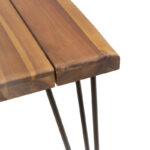 Vikesha Acacia Outdoor Dining Table - Image 4