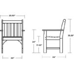 Vineyard Patio Chair - Image 3