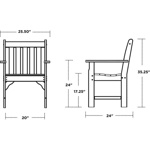 Vineyard Patio Chair - Image 3