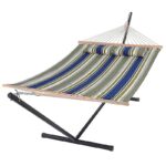 Vinyard Double Spreader Bar Hammock with Stand