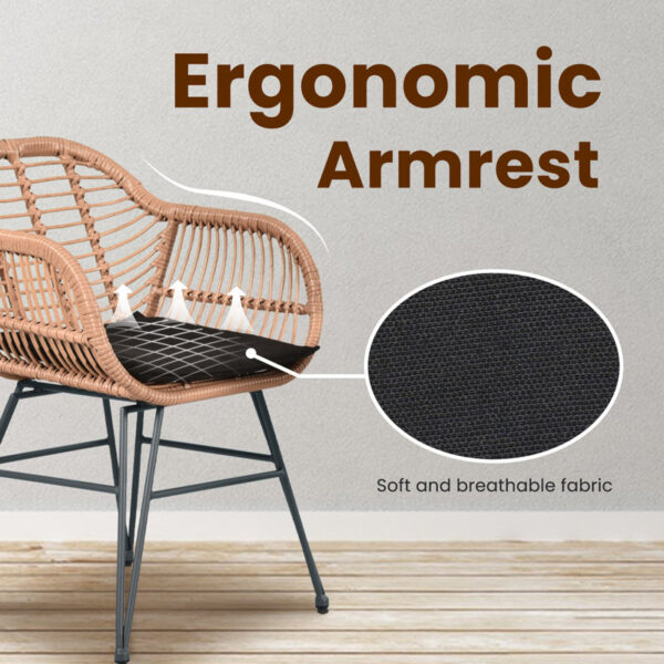 Virgie 2 - Person Seating Group with Cushions - Image 5