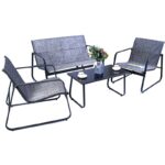 Virginio Metal 4 - Person Seating Group - Image 3